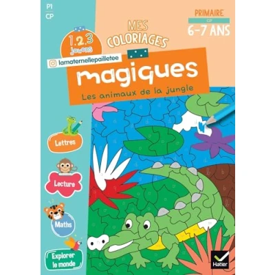 Afbeelding van MES COLORIAGES MAGIQUES CP LES ANIMAUX DE LA SAVANE
