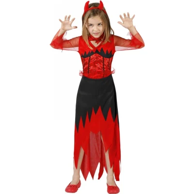 Afbeelding van Kostuums voor Kinderen Th3 Party 1132 Multicolour Demon (3 Onderdelen)