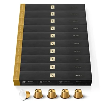 Afbeelding van NESPRESSO Volluto Espressocapsules, middelgroot, compatibel met originele koffiemachines, 100 stuks