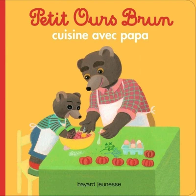 Afbeelding van Petit Ours Brun cuisine avec Papa