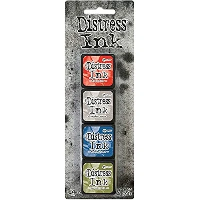 Afbeelding van Ranger Distress Mini Ink Kit 5 TDPK40354 Tim Holtz
