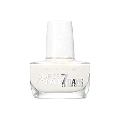 Afbeelding van Maybelline New York Professionele nagellak, geltechnologie, Super Stay 7 Days, kleur: Zuiver wit (71)