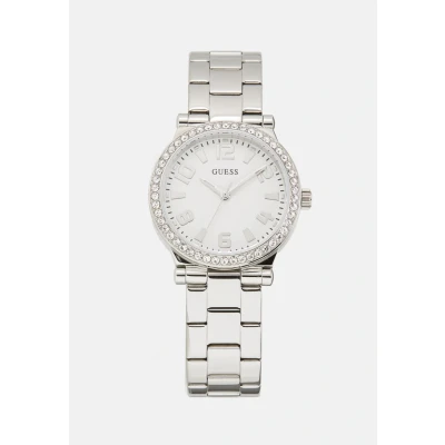 Afbeelding van Guess FAWN Horloge silvercoloured, Dames, Maat: One Size, Silver coloured