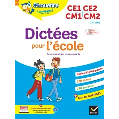 Image de Chouette Dictées pour l&#039;école CE1/CE2/CM1/CM2