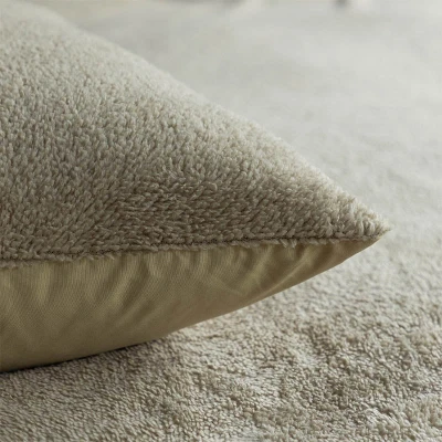 Afbeelding van Kussenslopen Teddy 1+1 Gratis Fresh &amp; Co Effen Kleur: Jade Ga naar Dekbed Discounter.nl Profiteer Nu