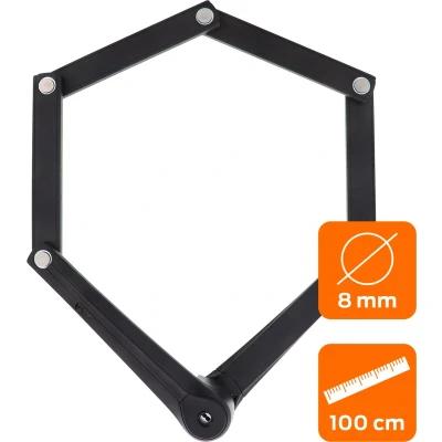 Afbeelding van AXA vouwslot Fold Pro 100 cm