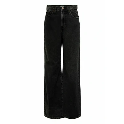 Afbeelding van ONLY Flared Jeans, Dames, Maat: 25x30, Black denim