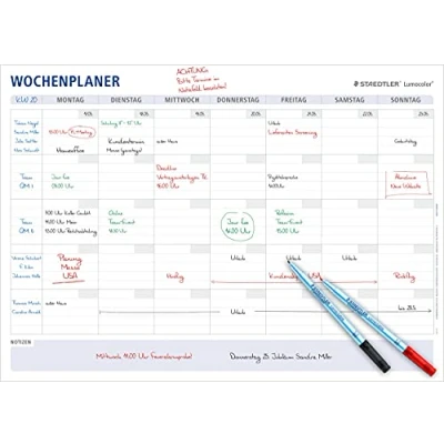 Afbeelding van Staedtler Planer Muurkalender DIN A1 1 stuk(s)