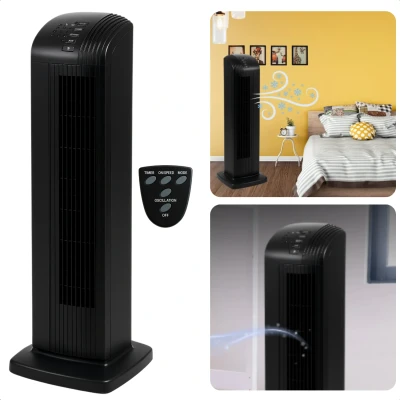 Afbeelding van Cheqo® Kolomventilator Kolom Ventilator Staande Fan Airco Alternatief Torenventilator Stille Draaibare met Timer en Afstandsbediening