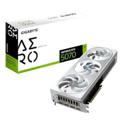 Afbeelding van Gigabyte GeForce RTX 5070 AERO OC 12G (12 GB), Videokaart