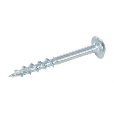 Afbeelding van Triton Zinken pocket boring schroeven met sluitring kop, grof P/HC 8 x 1 1/2&quot;, 500 pak