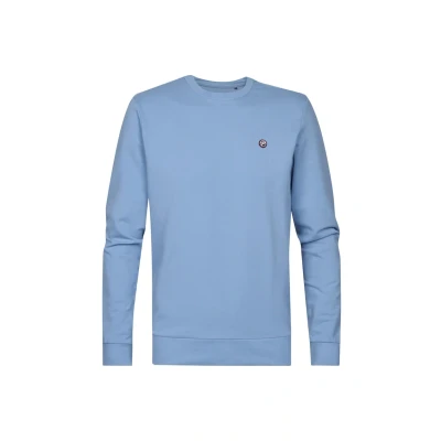 Afbeelding van Petrol Industries Sweater, Heren, Maat: 3XL, Pale blue
