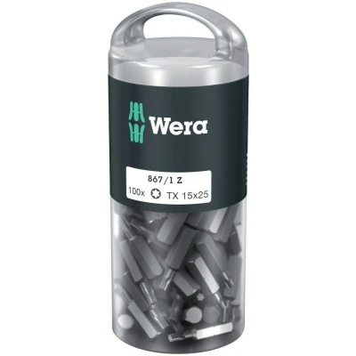 Afbeelding van 867/1 Torx Bits Diy 100, Tx 15 X 25 Mm, 100 Delig
