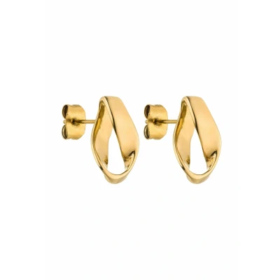 Afbeelding van Purelei Twist Oorbellen, Dames, Maat: One Size, Goldfarben
