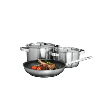 Afbeelding van AEG 3 delige Kookpottenset A3ss