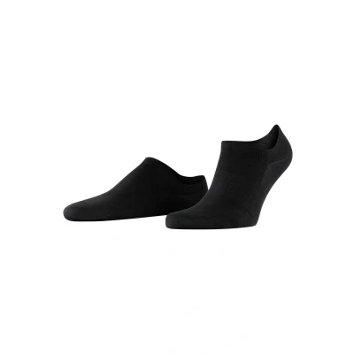 Afbeelding van Falke heren Climawool sneakersokken in wolblend de kleur Zwart, maat: 41/42
