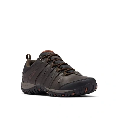 Image de Columbia Woodburn 2 Chaussures de trekking et randonnée imperméables pour homme, Cordovan cannelle., 41 EU