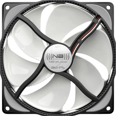 Afbeelding van NoiseBlocker NB eLoop ITR B12 PS PC ventilator Wit, Zwart (b x h d) 120 25 mm