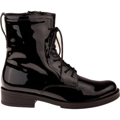 Afbeelding van Gabor Enkellaarsjes met plateauzool, Dames, Maat: 38, Schwarz Schoenen