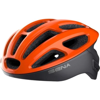 Afbeelding van Sena R1 Smart Cycling helm Electric Tangarine maat L