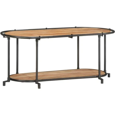 Afbeelding van vidaXL Tv meubel 100x42x40 cm massief acaciahout
