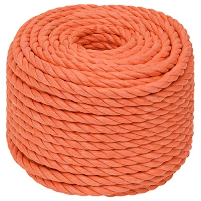 Afbeelding van vidaXL Werktouw 20 mm 25 m polypropeen oranje