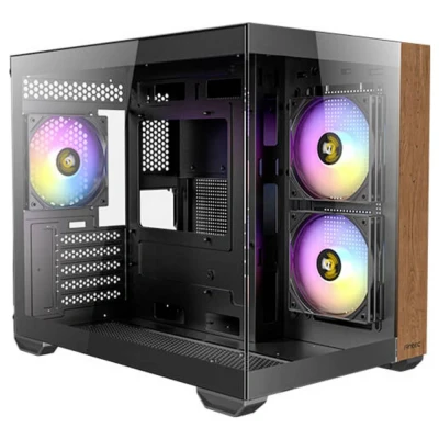 Afbeelding van Antec CX600M ARGB NOIR MT/SANSALIM/MICRO ATX, PC behuizing, Zwart