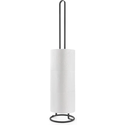 Afbeelding van Metaltex Toiletrolhouder Voor 5 Rollen 58X13 Cm Zwart