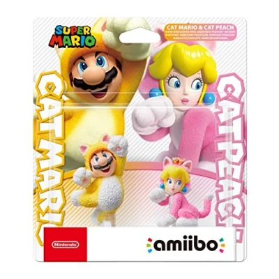 Afbeelding van Nintendo amiibo Ingame speelfiguur Cat Mario &amp; Peach