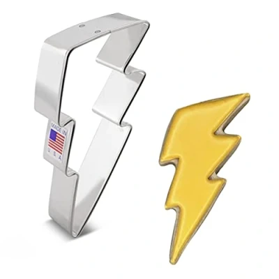 Afbeelding van Ann Clark Cookie Cutters Uitsteekvorm Lightning Bolt 10,8 cm
