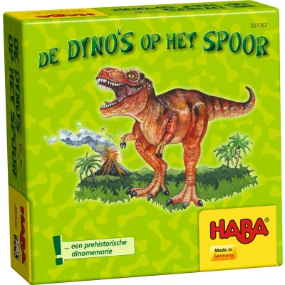 Afbeelding van Haba Memoryspel Den Dinos Auf Der Spur (du)