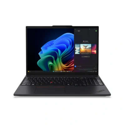 Afbeelding van Lenovo ThinkPad T16 Gen 4 (AMD) Copilot+ PC AMD Ryzen AI 5 340 Laptop 40,6 cm (16&quot;) WUXGA 16 GB DDR5 SDRAM 512 SSD Wi Fi 7 (802.11be) Windows 11 Pro Engels Zwart