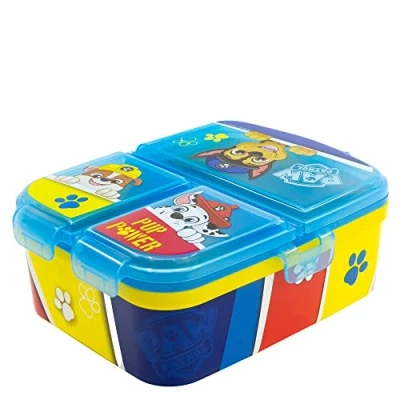 Afbeelding van Paw Patrol: Lunchbox met 3 extra aparte vakken Pup Power