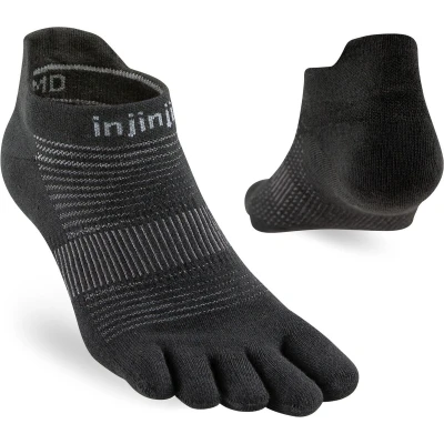 Afbeelding van Injinji Lightweight No Show Coolmax Unisex 281110 black S=37 40