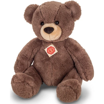 Afbeelding van Hermann Teddy Knuffeldier beer Mikai zachte pluche stof premium kwaliteit knuffels bruin 40 cm Beren
