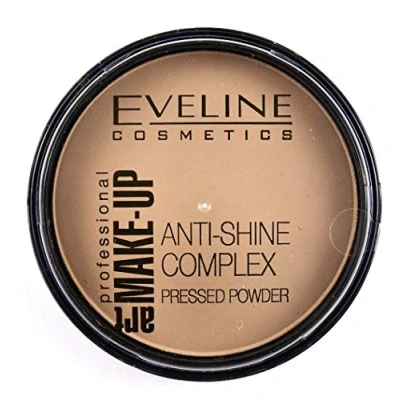 Afbeelding van Eveline Cosmetics Art. Make up Powder #35 Golden Beige