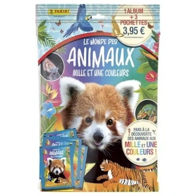Image de Cartes à collectionner Panini Album avec 2 pochettes et offertes