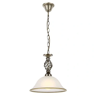 Afbeelding van Globo hanglamp Odin messing metaal 30 cm E27 fitting 60208H