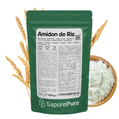 Image de Saporepuro Amidon de riz 200 gr Gluten Free