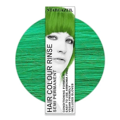 Image de Stargazer Coloration semi permanente pour cheveux Couleur : vert afrique