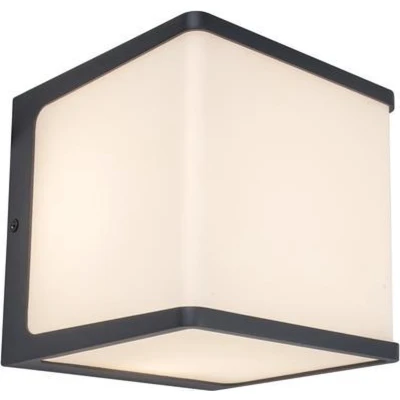 Afbeelding van Lutec DOBLO 5105001125 LED buitenlamp (wand) vast ingebouwd 19.1 W Antraciet