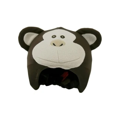 Image de Housse de casque fantaisie Coolcasc Ccmk Singe marron Taille unique