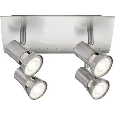 Afbeelding van Paulmann Teja 66701 Plafondspot LED GU10 40 W Nikkel (gesatineerd)