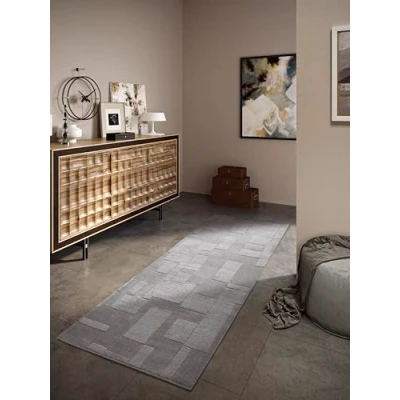 Afbeelding van Wollen Vloerkleed Wilhelmine 80x250cm Meerkleurig 123vloerkleed.nl is de online webshop voor vloerkleden en woonaccessoires.