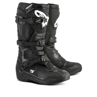 Afbeelding van ALPINESTARS TECH 3 BLACK BOOTS 12 Maat Laars