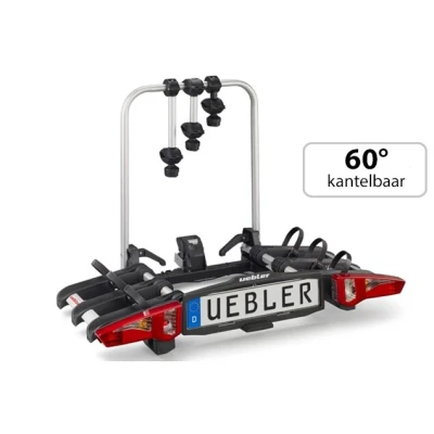 Afbeelding van Uebler i31 (15910) Trekhaak fietsendrager opvouwbaar 3 fietsen
