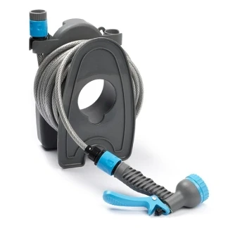 Afbeelding van Tuinslangset met haspel Pro Garden 10 meter (7 standen)