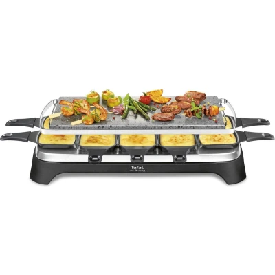 Afbeelding van Tefal Inox &amp; Design 3 in 1 RE45A8 Gourmetstel 10 personen