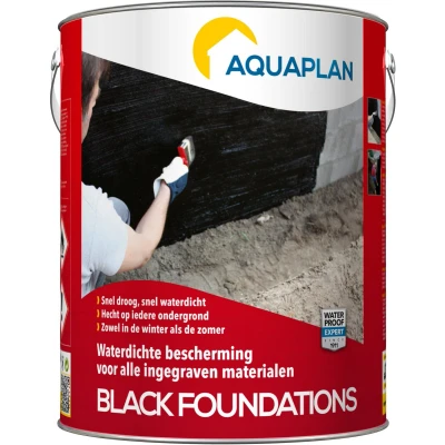 Afbeelding van Aquaplan black foundations 4 l