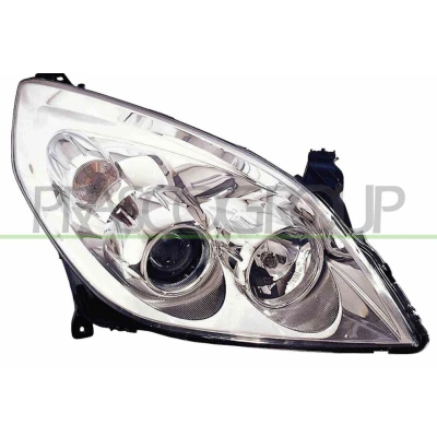Afbeelding van PRASCO OP0584903 Koplampen rechts H7/H1, H7, H1 Transparent voor rechtsrijdend verkeer Met elektromotor regelmotor LWR OPEL: Vectra C Saloon